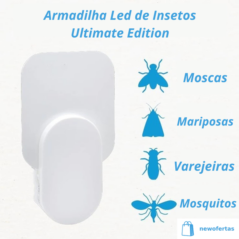 Armadilha Led de Insetos Ultimate Edition